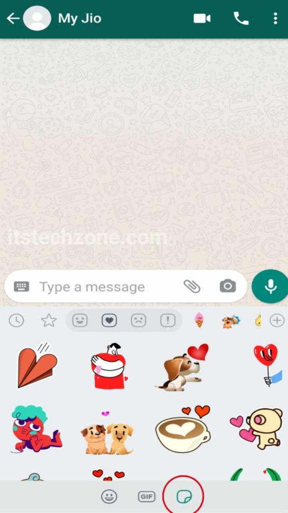 WhatsApp Animated Stickers me Update