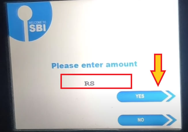 atm-enter-amount Bank ATM se Paise Kaise Nikale